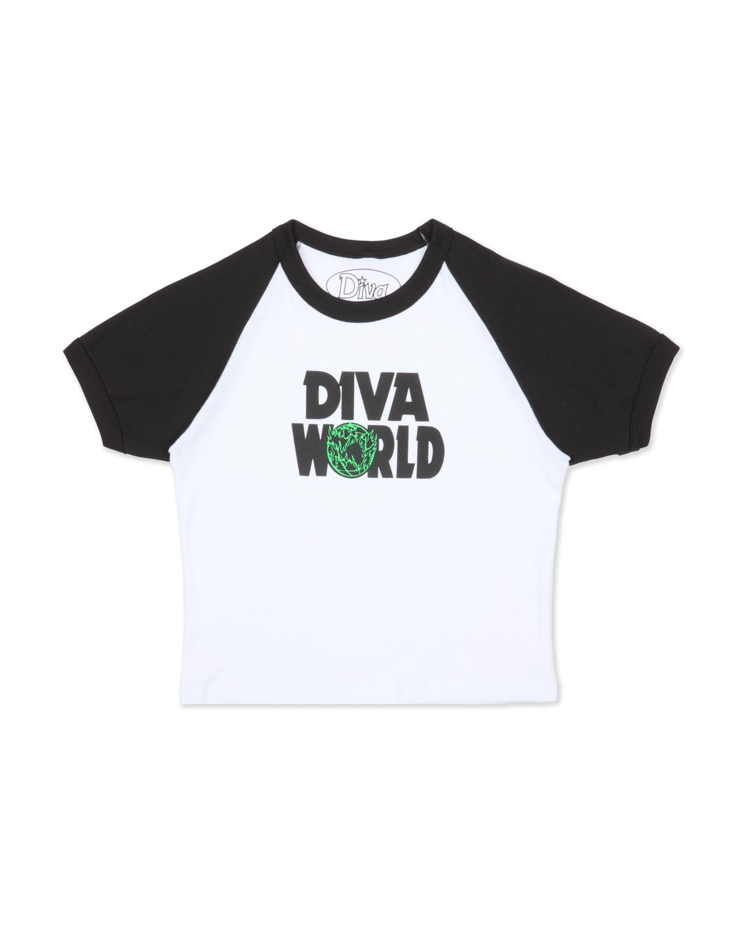 Diva World Baby Tee (Black)