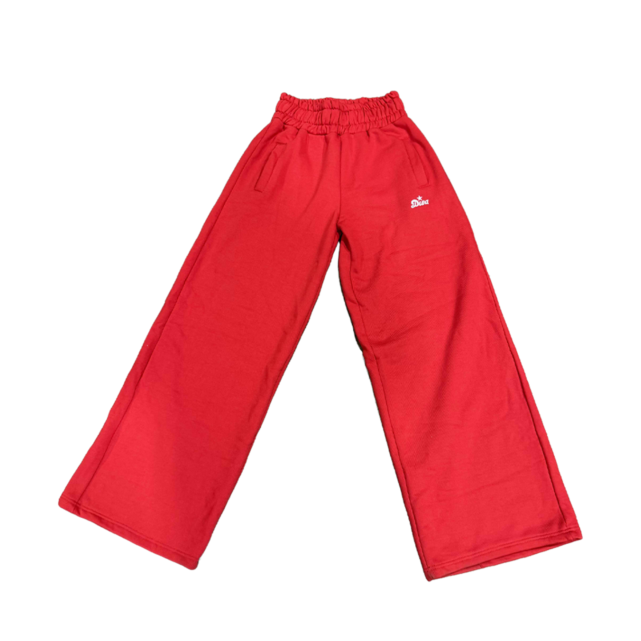 Basic logo sweatpant (Red)