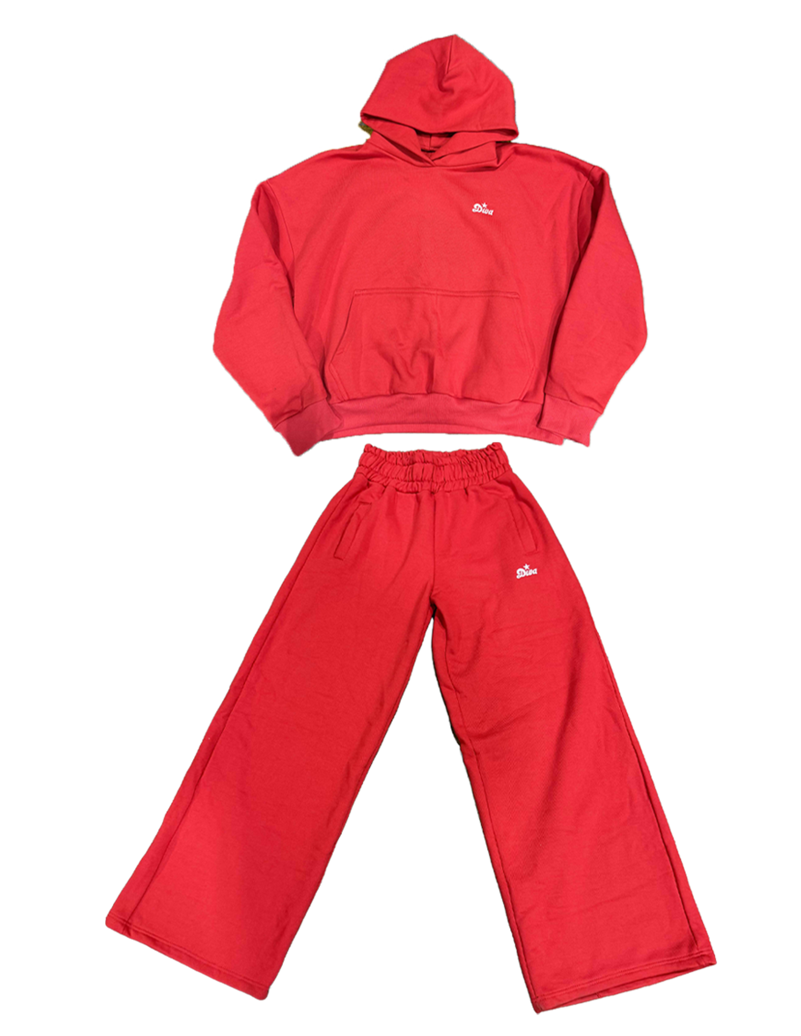 Basic logo Sweatsuit (Red)