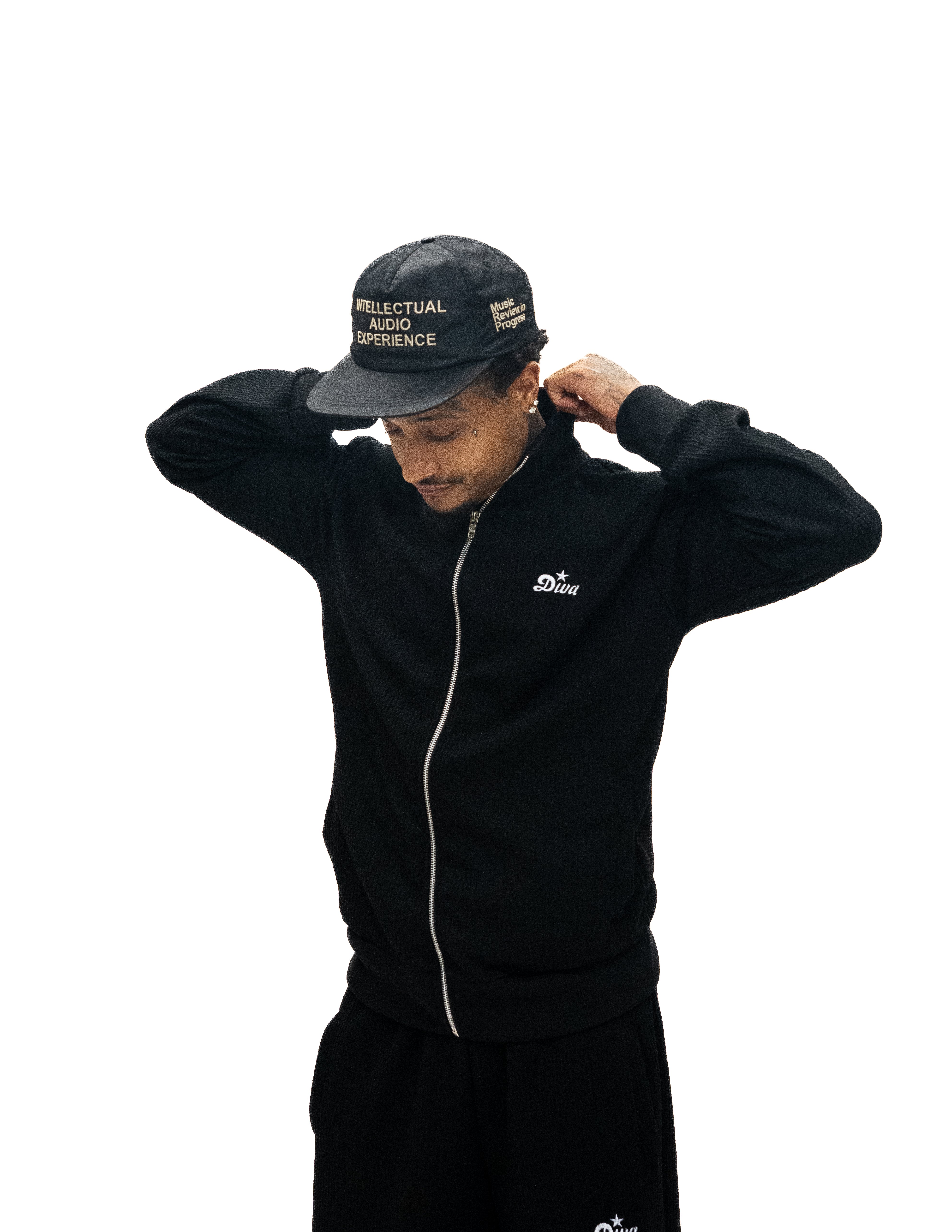 Waffle Track Jacket – diva in the usa